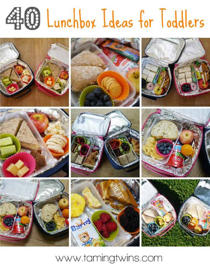 Preschool + Toddler Lunchbox Ideas