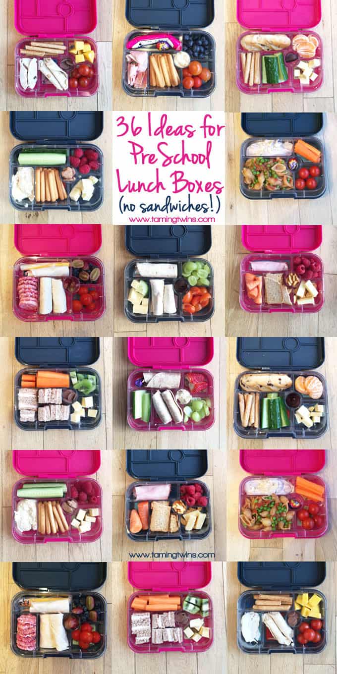 36 Preschool Lunchbox Ideas (without Sandwiches!)