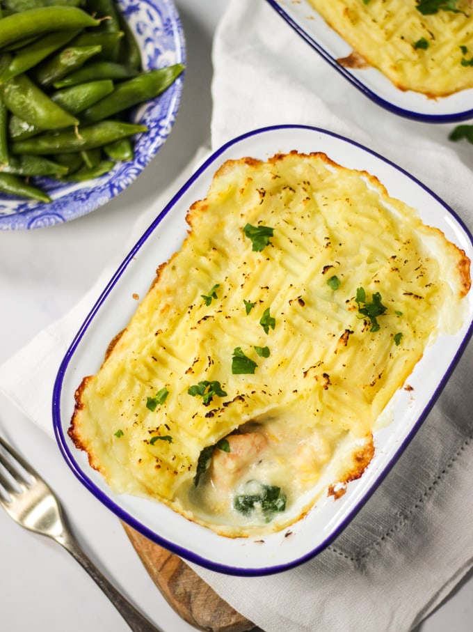 Easy Fish Pie with Cheesy Mash - The Easiest Fish Pie You'll Ever Make!