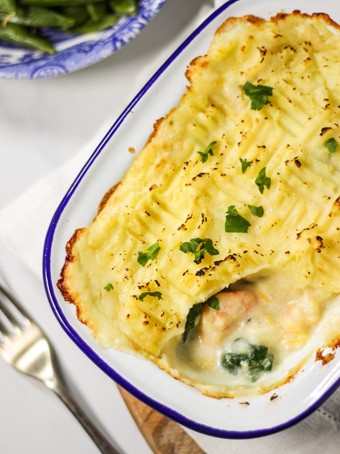 Easy Fish Pie with Cheesy Mash - The Easiest Fish Pie You'll Ever Make!