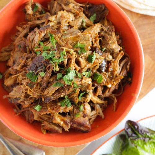 Slow Cooker Pulled Pork with Easy Sticky Honey Chipotle Rub