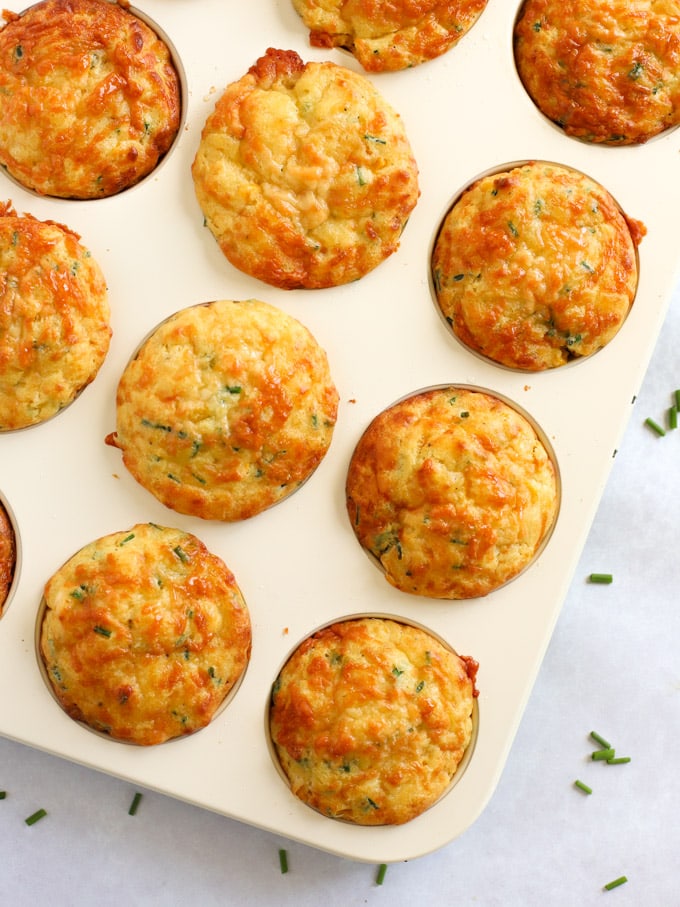 Savoury Muffins with Cheese and Sweetcorn - Quick & YUMMY!
