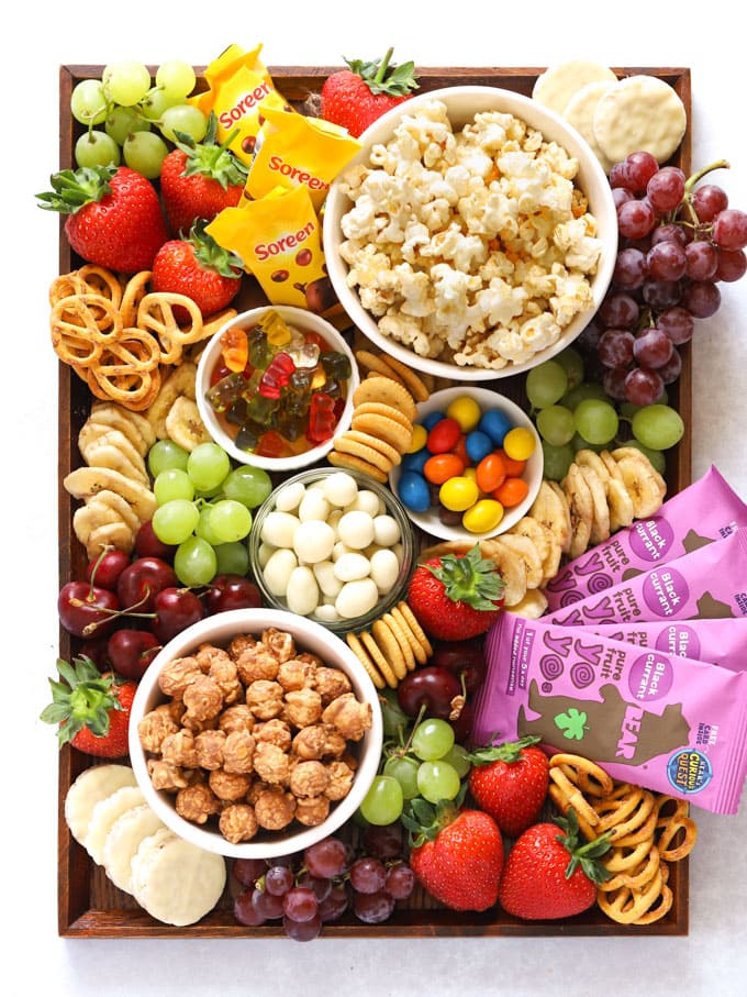 Sweet and Salty Snack Board