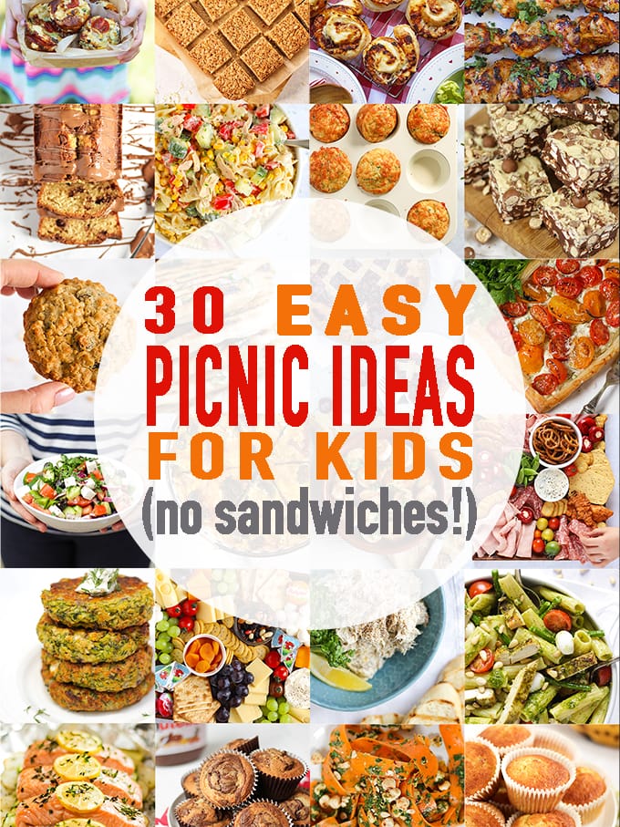 30 Picnic Ideas for Kids - with NO Boring Sandwiches!