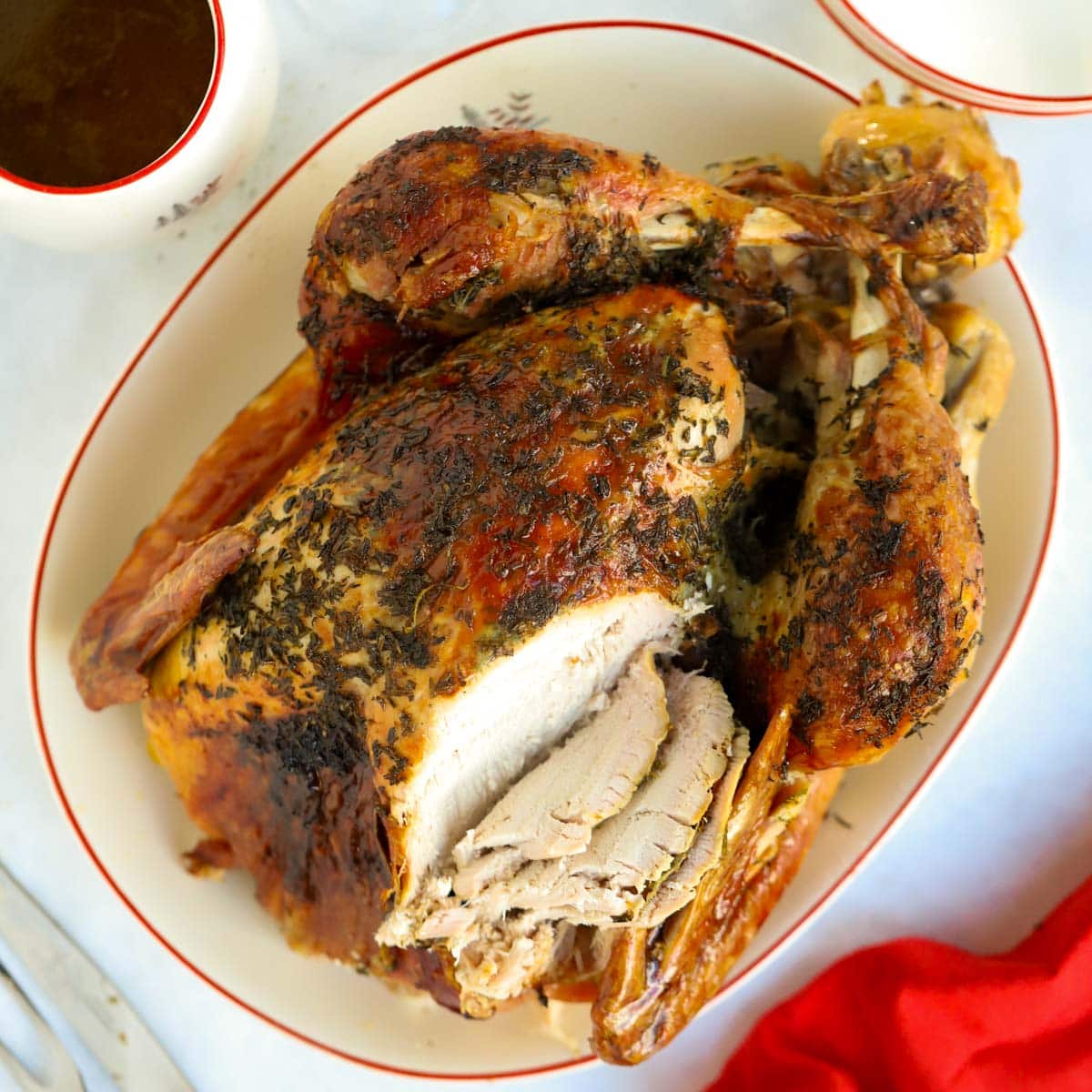 How to Roast A Turkey the Easy Way - Fearless Fresh
