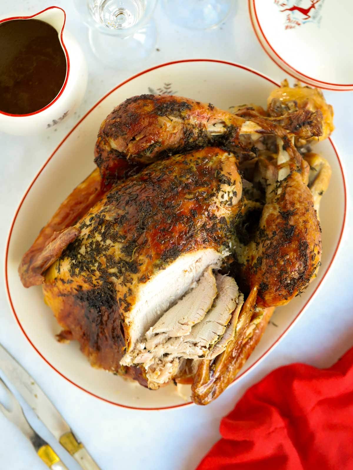 The Best Simple Roast Turkey With Gravy Recipe