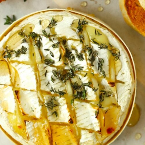 Baked Camembert With Thyme & Garlic Recipe
